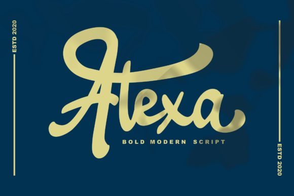 Alexa Script: The Handwritten Font That Tells Your Brand's Story