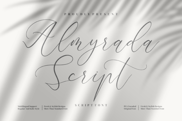 Almyrada Script: A Font That Feels Like Handwritten Art
