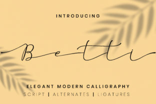 Betti Script: Capturing Modern Charm in Handwritten Design
