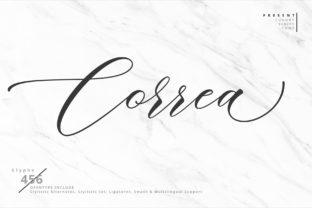 Correa Script: A Bold Twist on the Handwritten Font