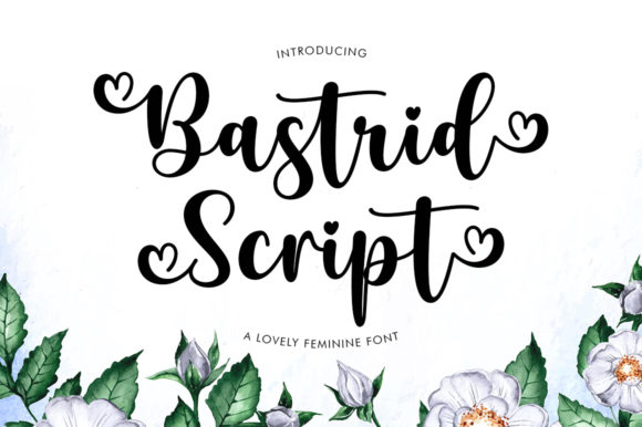Elevate Your Design with Bastrid Script Typography
