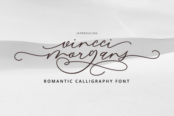 Elevate Your Visual Design with Vincci Morgans Script