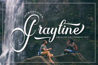 Graytine Script: A Modern Calligraphy Font for Distinctive Design