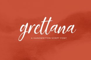 Grettana Script: The Modern Calligraphy Font for Creative Projects