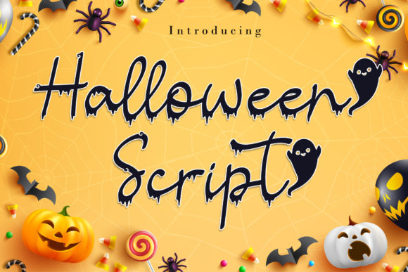 Halloween Script: The Handwritten Font for Spooky Season Projects