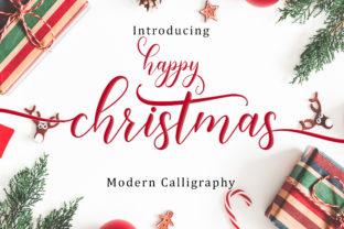 Happy Christmas Script: A Font for Festive Designs