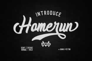 Homerun Script: The Classic Font That Captures Authentic Charm