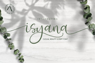 Isyana Script: A Cool, Authentic Handwritten Typeface for Creative Projects
