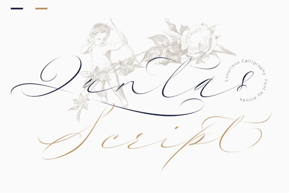 Quntas Script: A Thin-Lettered Font for Elegant Design