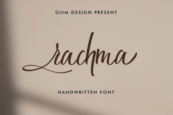 Rachma Script: A Font That Feels Like a Conversation