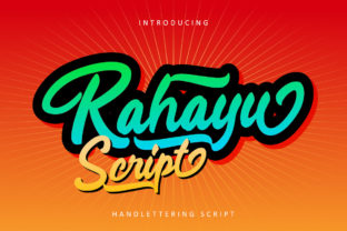 Rahayu Script: Bold Hand-Lettering for Modern Projects