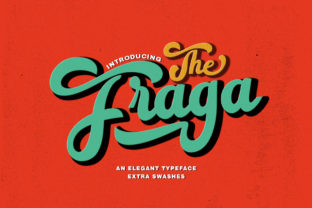 The Fraga Script: A Vintage Typeface with Timeless Appeal
